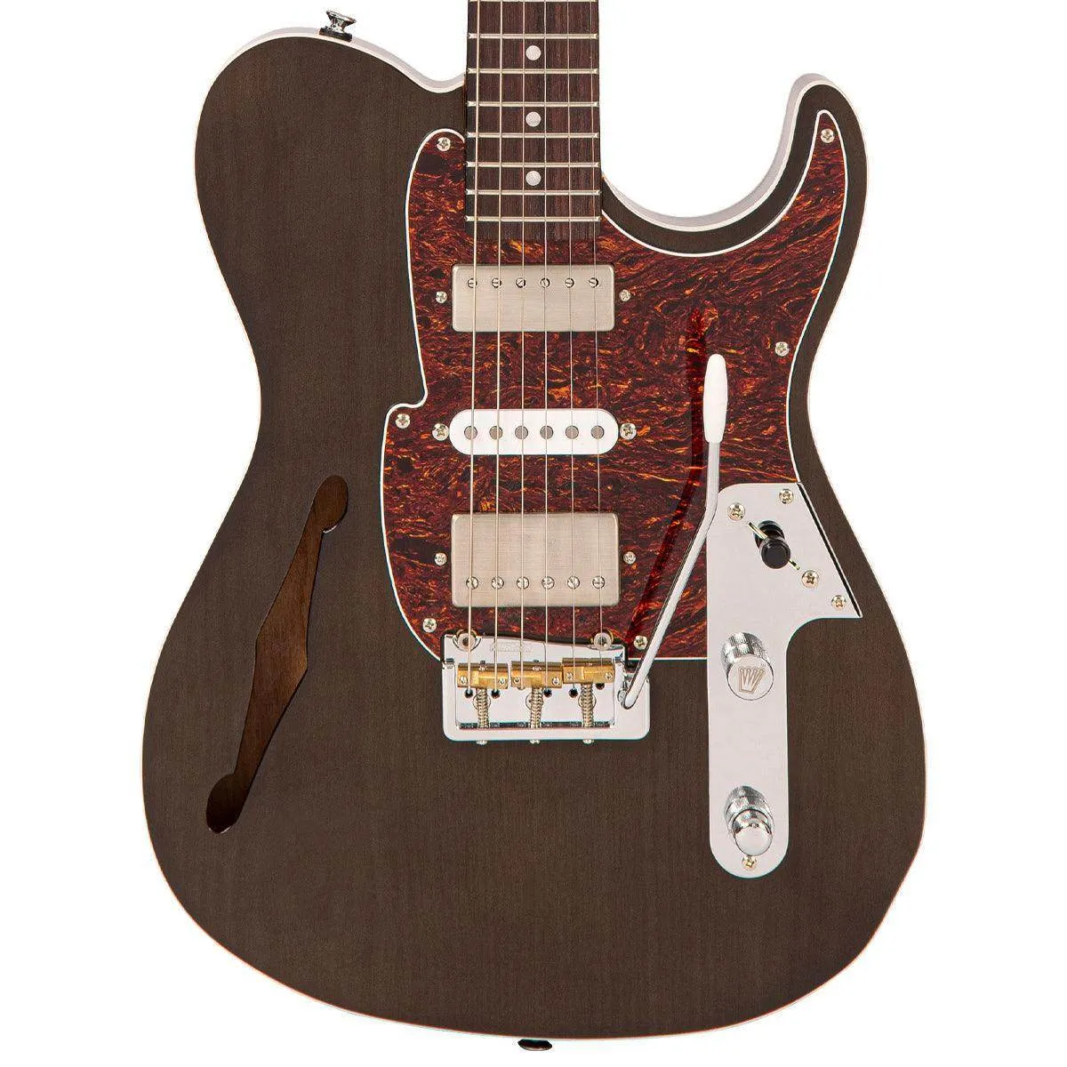 Fret-King Country Squire Semitone De Luxe ~ Thru Black
