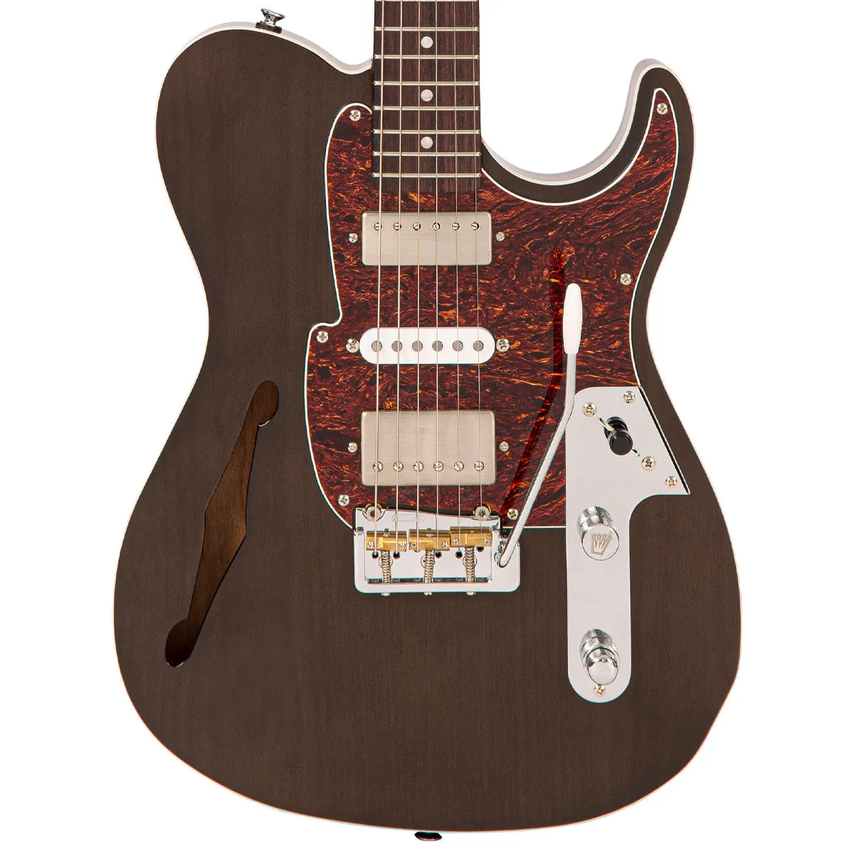 Fret-King Country Squire Semitone De Luxe ~ Thru Black