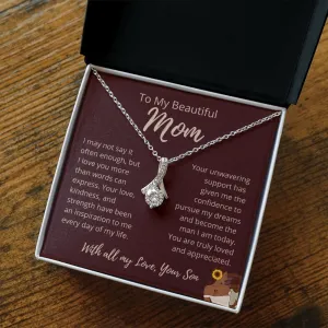FROM SON To My Beautiful MOM Allure Brown