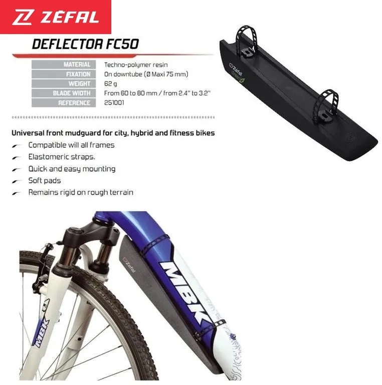 Front Mudguard - Zefal Deflector FC50