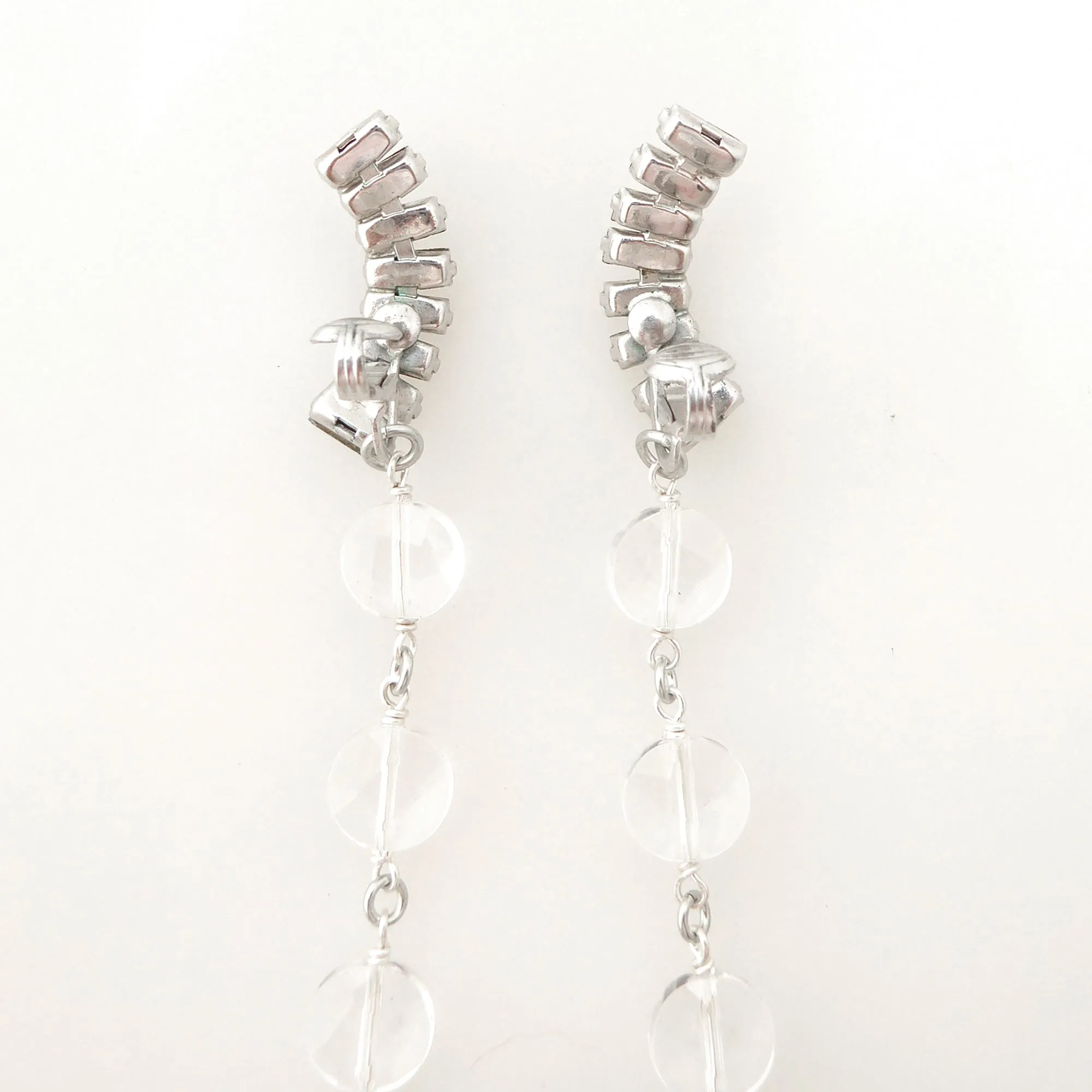 Futurist tassel earrings