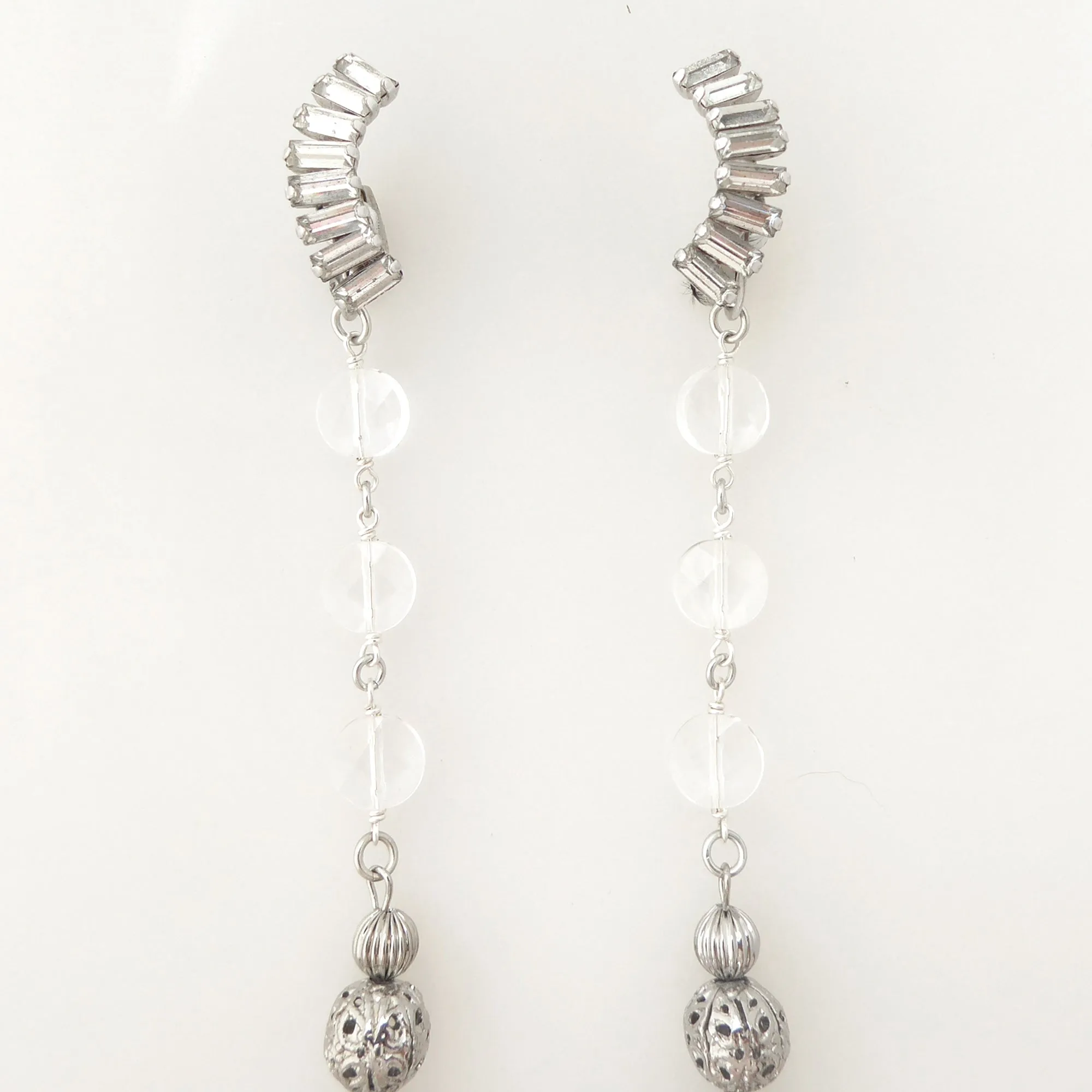 Futurist tassel earrings