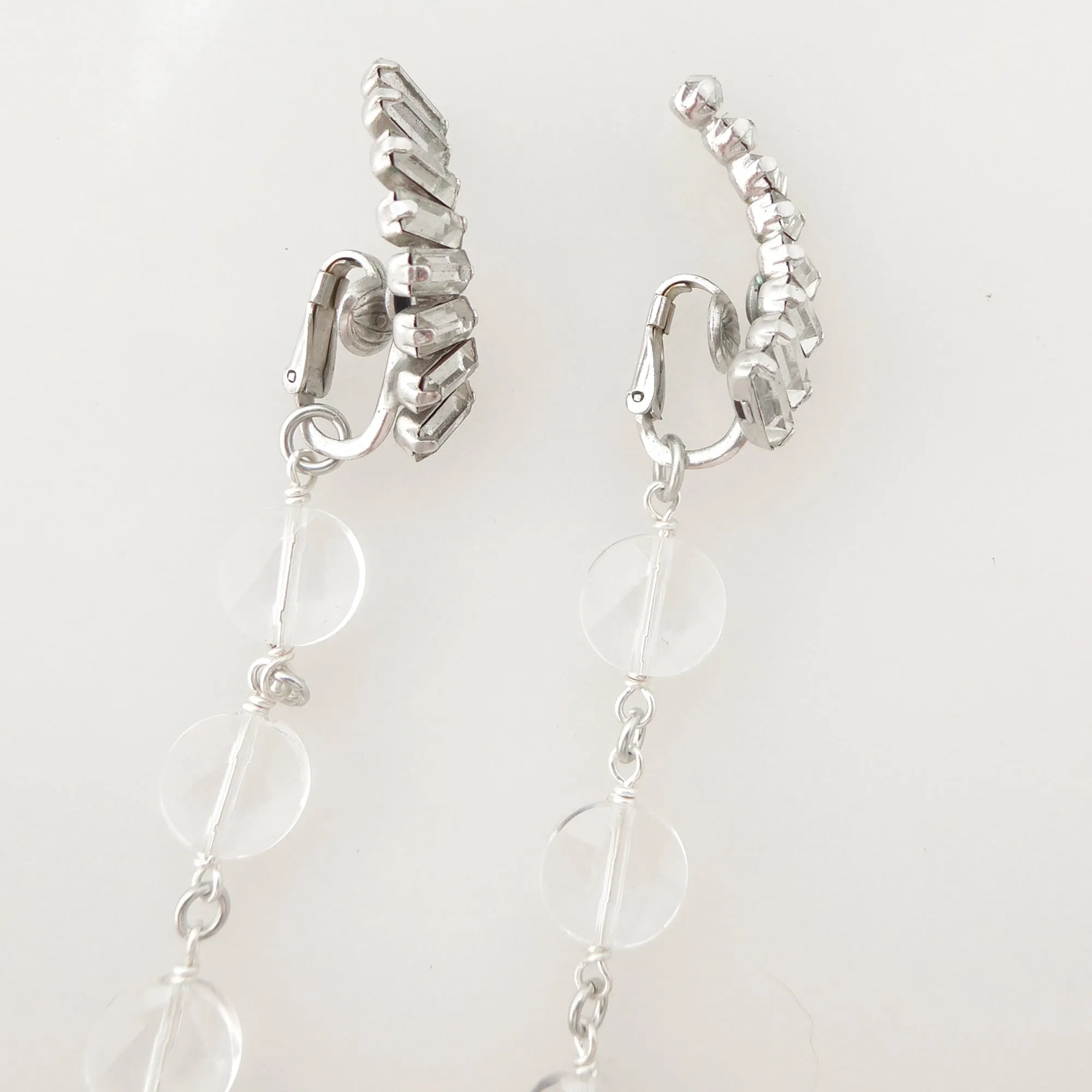 Futurist tassel earrings