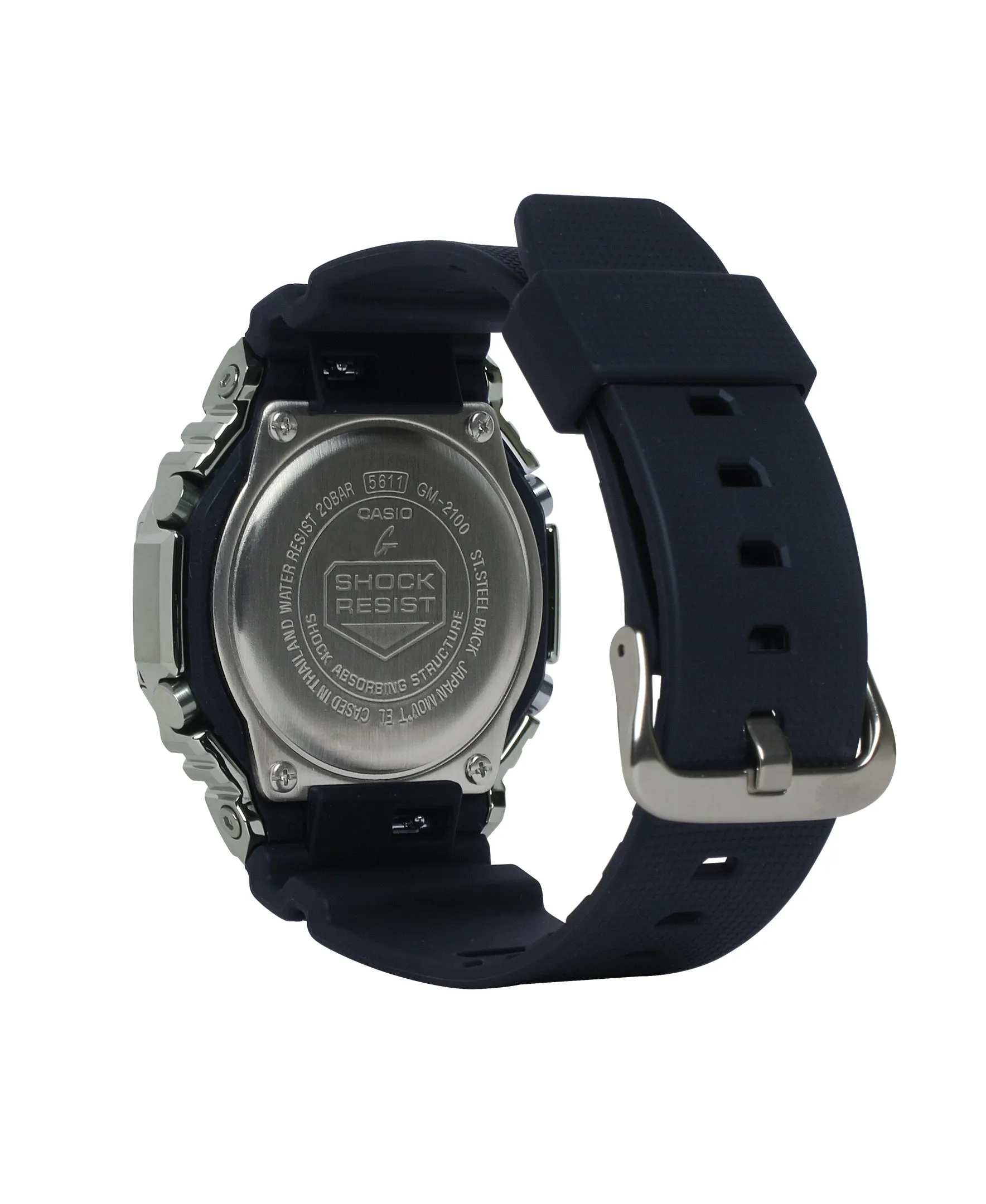 G-Shock Stainless Steel 'CasiOak' GM2100-1A
