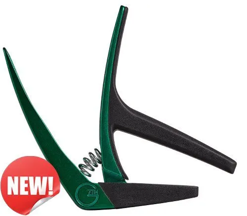 G7th Nashville Lightweight Spring Capo For 6-String Guitar, Green