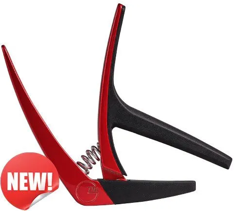 G7th Nashville Lightweight Spring Capo For 6-String Guitar, Red