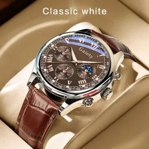 GAIETY High Quality Men's Luxury Belt Fashion Quartz Watch