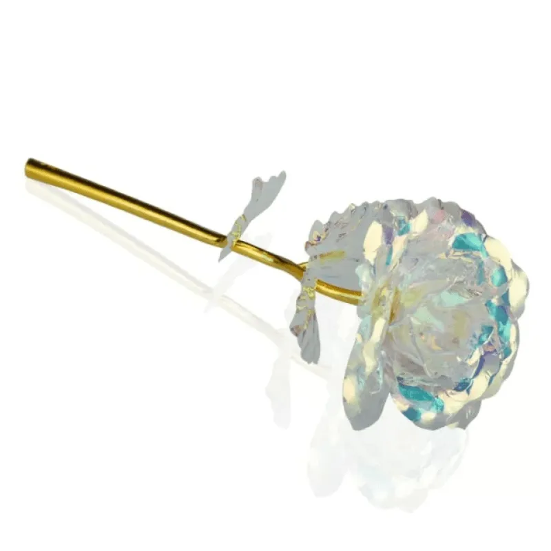 Galaxy Rose Flower – Gorgeous Gold Foil Rose For Decoration