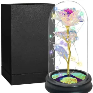 Galaxy Rose Flower – Gorgeous Gold Foil Rose For Decoration