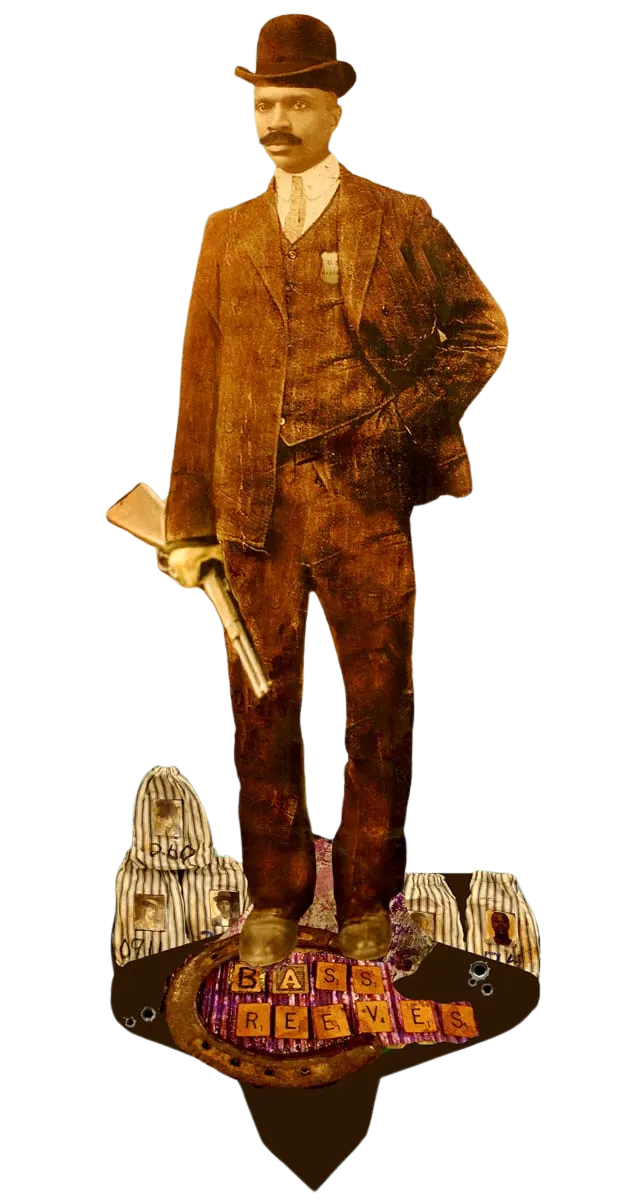 Garden Art - First Black Lawman: Bass Reeves