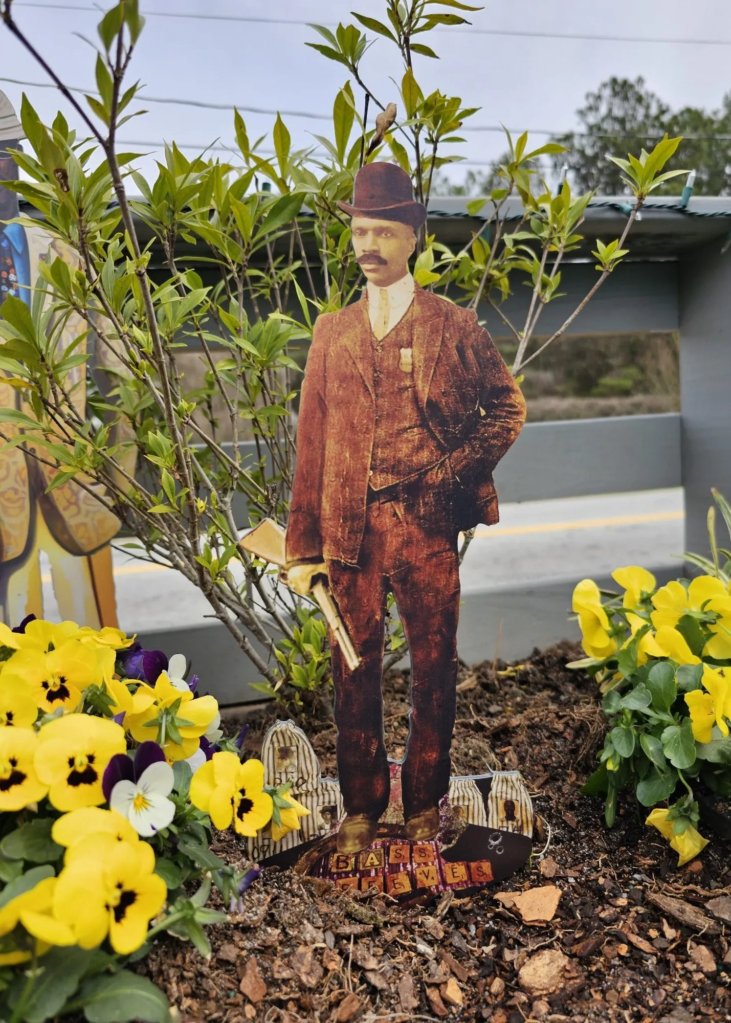 Garden Art - First Black Lawman: Bass Reeves