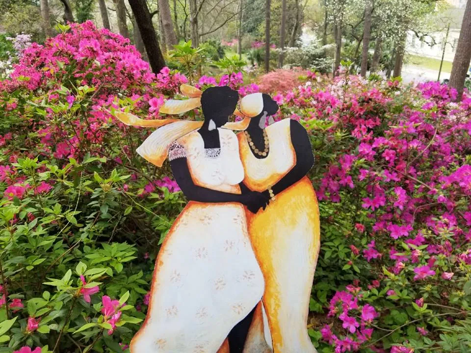 Garden Art - Sisters