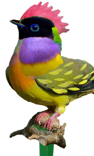 Garden Art (small) - Freedom Song Bird #2