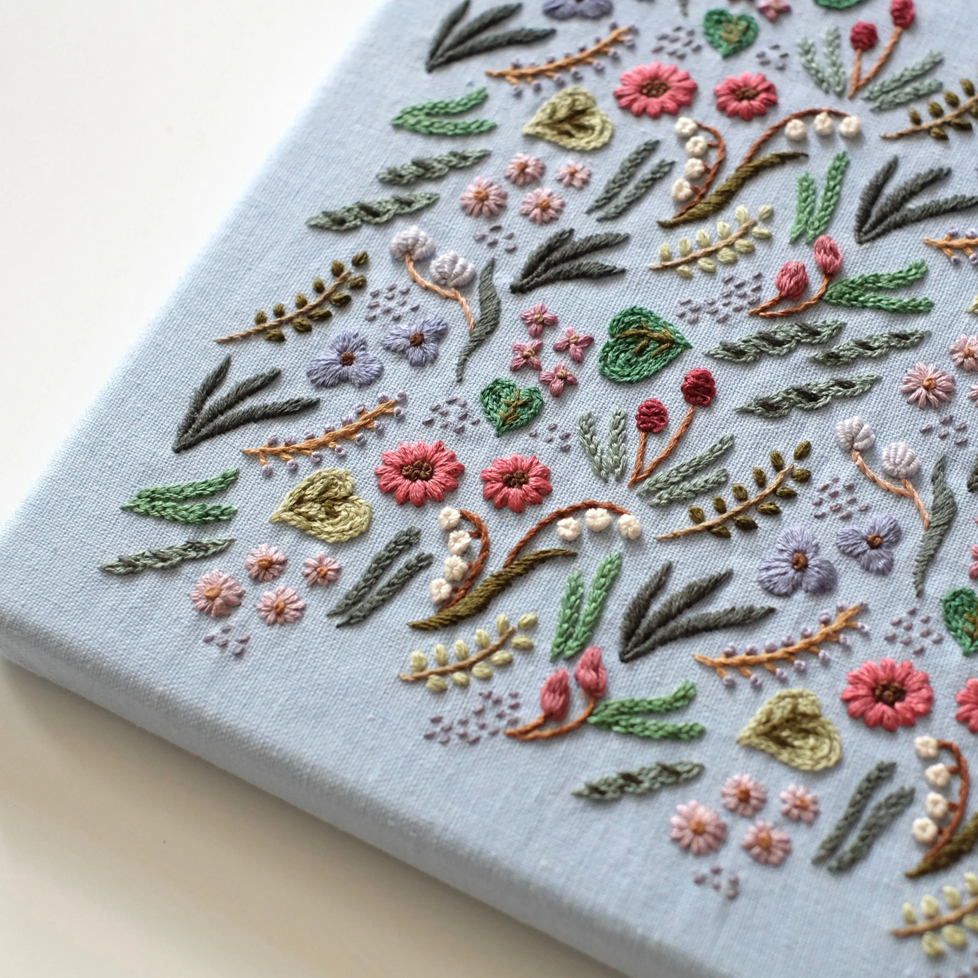 Garden in the Rain - PDF Pattern