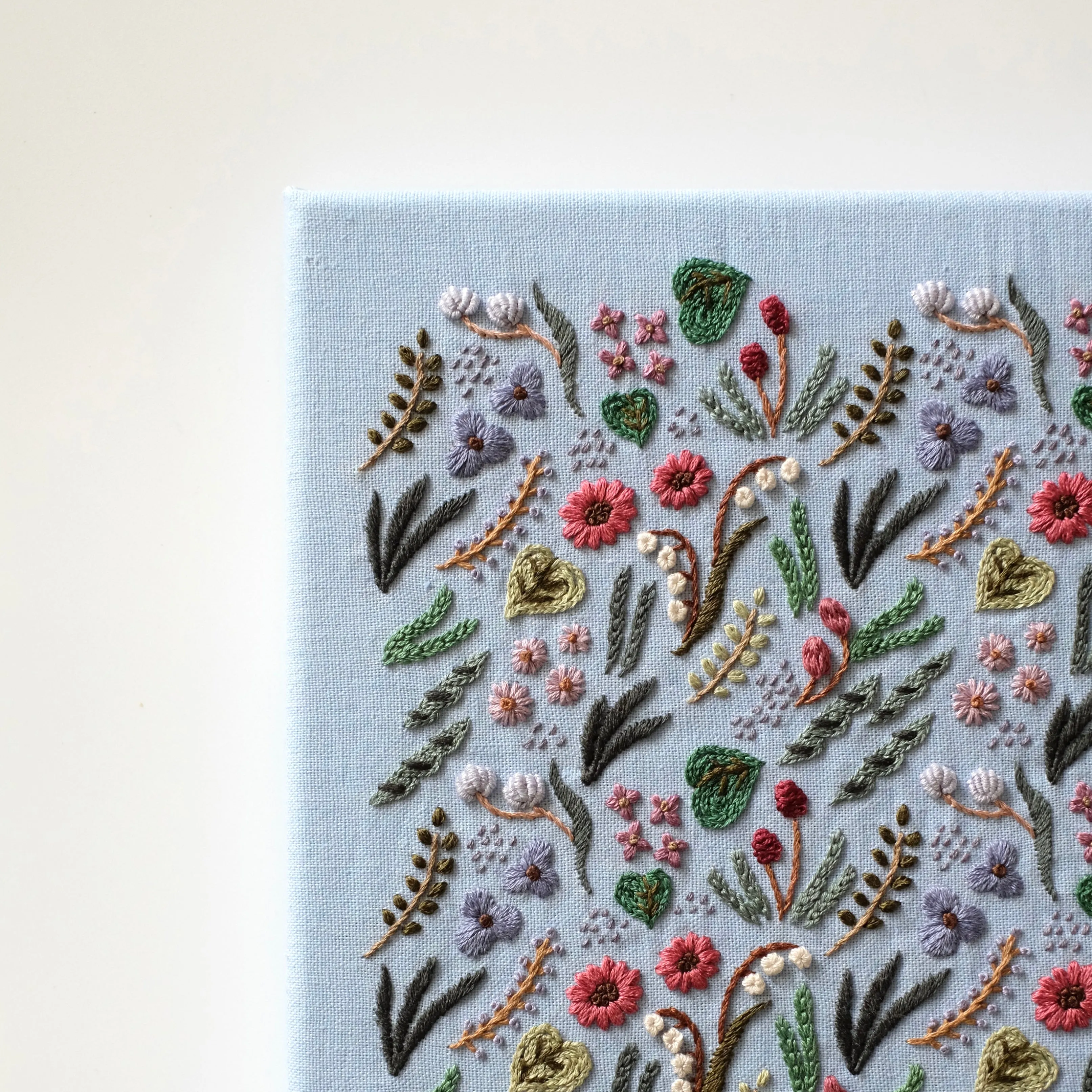 Garden in the Rain - PDF Pattern