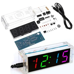 Geekcreit® Colorful Digital Clock Electronic Production Kit