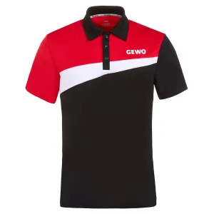 Gewo shirt Fondi IV black/red