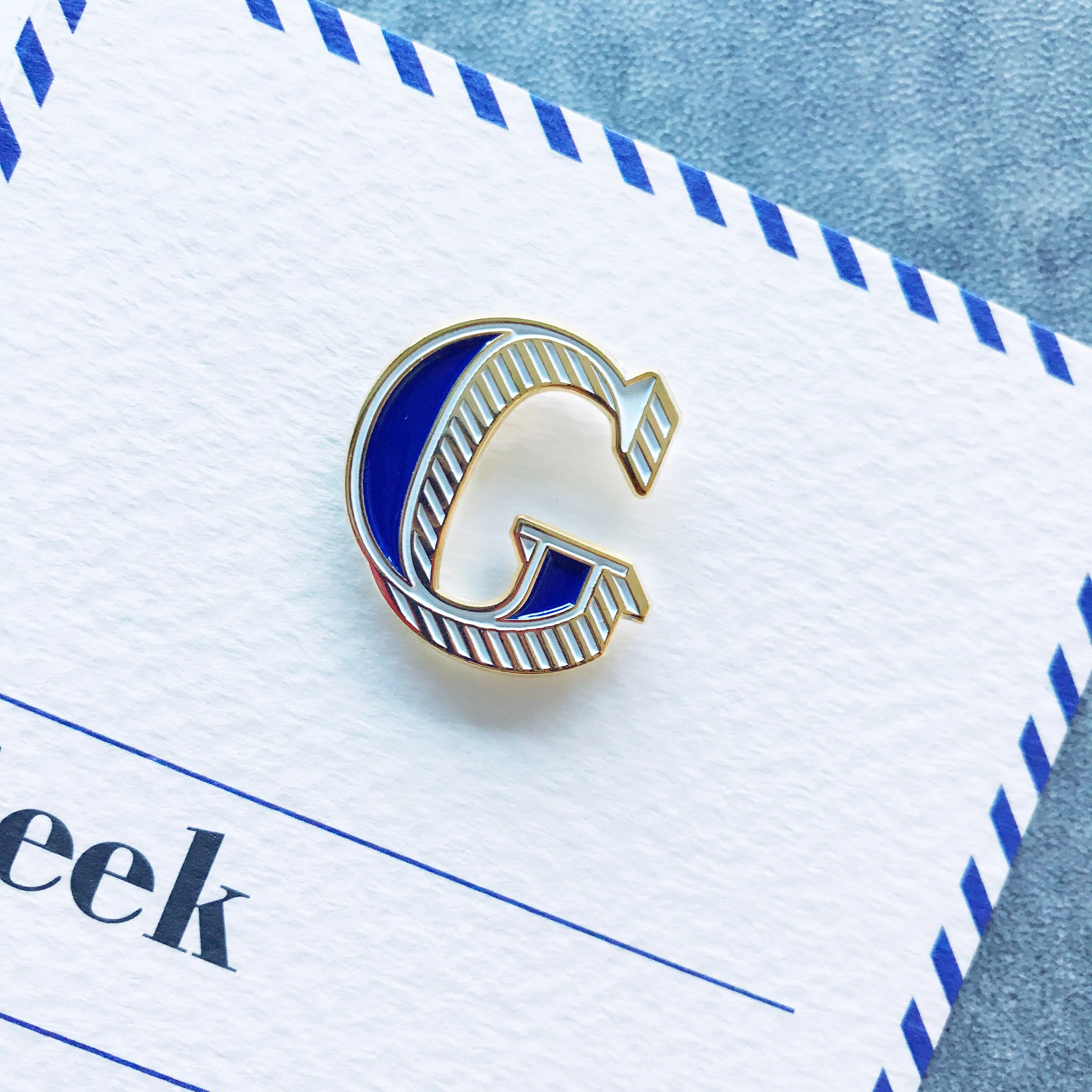 G/Geek Pin Badge and Card