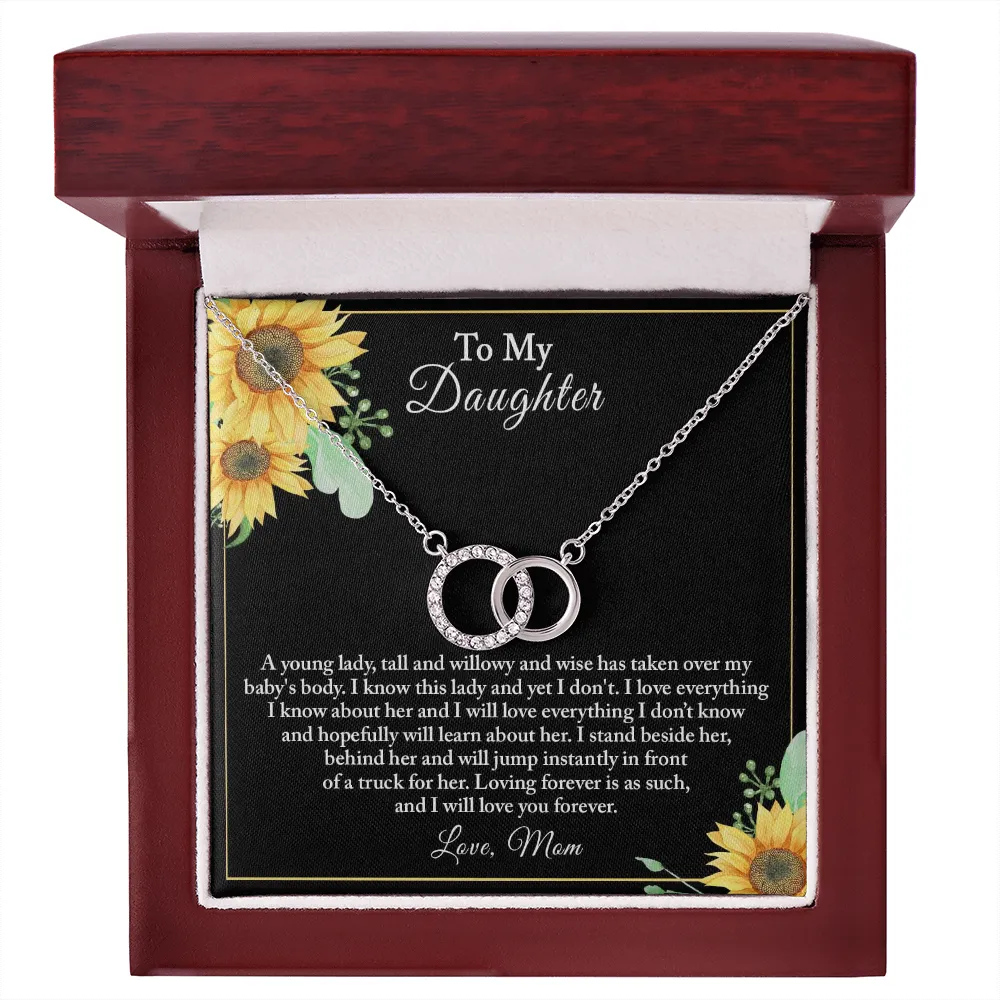 Gift For Daughter From Mom, Mother to Daughter Unbreakable Bond Necklace, Daughter Gift Ideas