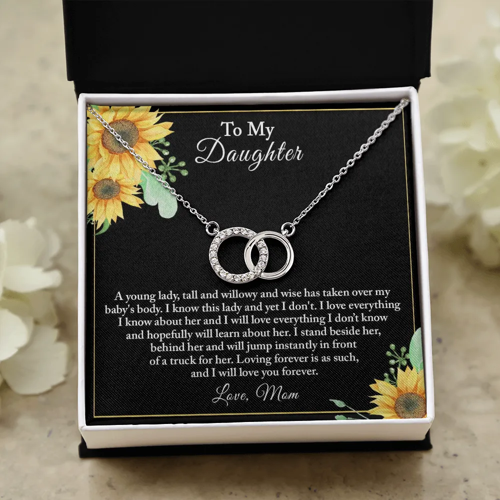 Gift For Daughter From Mom, Mother to Daughter Unbreakable Bond Necklace, Daughter Gift Ideas