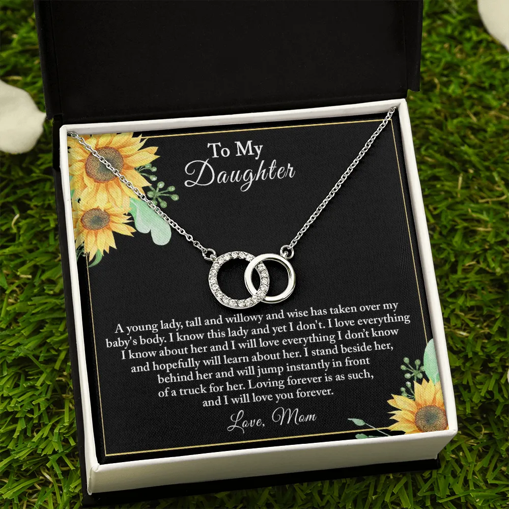 Gift For Daughter From Mom, Mother to Daughter Unbreakable Bond Necklace, Daughter Gift Ideas
