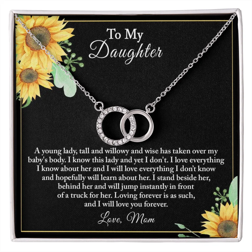 Gift For Daughter From Mom, Mother to Daughter Unbreakable Bond Necklace, Daughter Gift Ideas