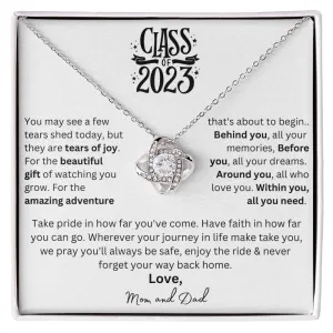 Gift for Graduation 2023 "The Beautiful Gift" Love, Mom and Dad