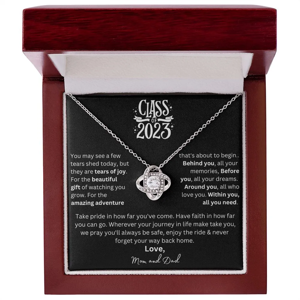 Gift for Graduation 2023 "The Beautiful Gift" Love, Mom and Dad