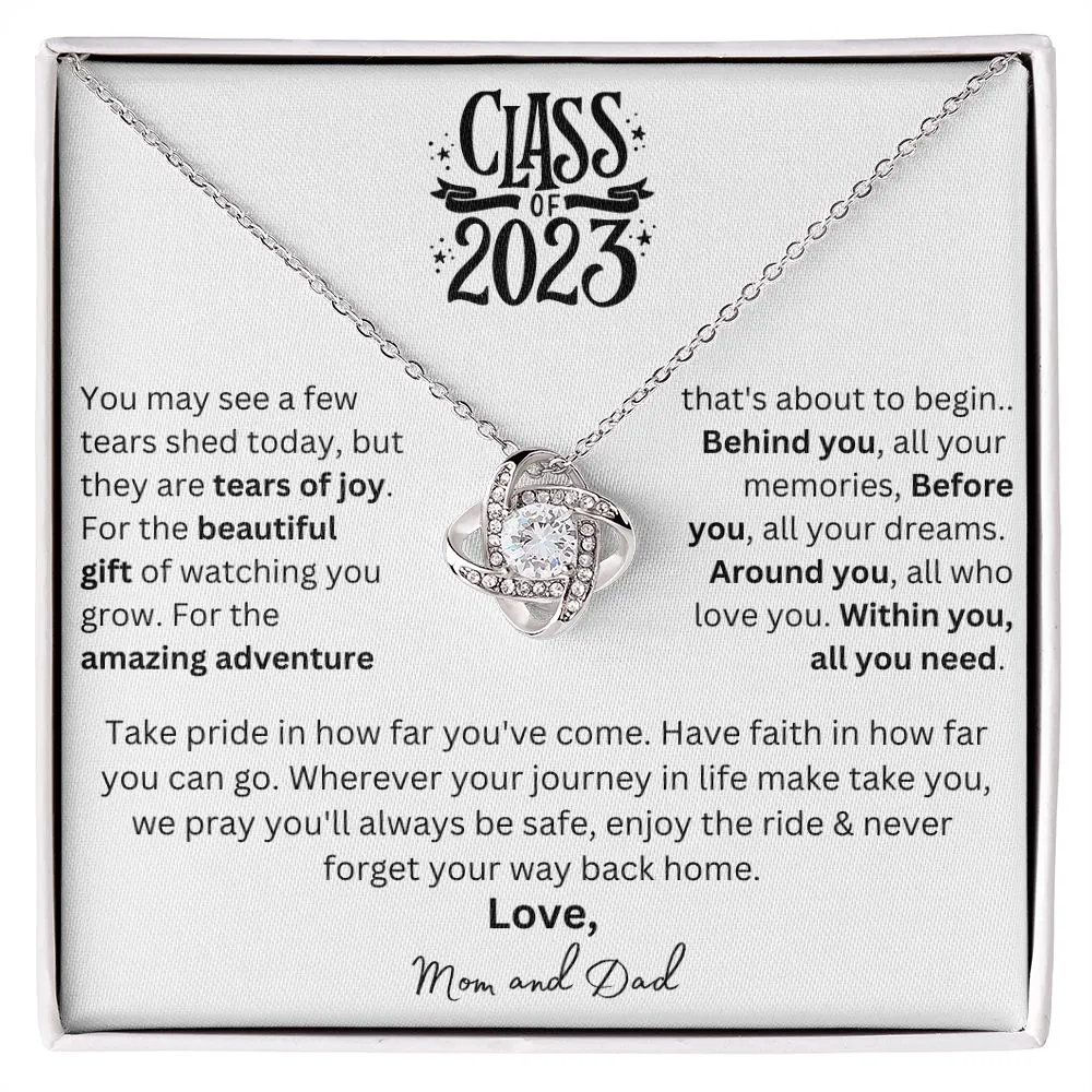 Gift for Graduation 2023 "The Beautiful Gift" Love, Mom and Dad
