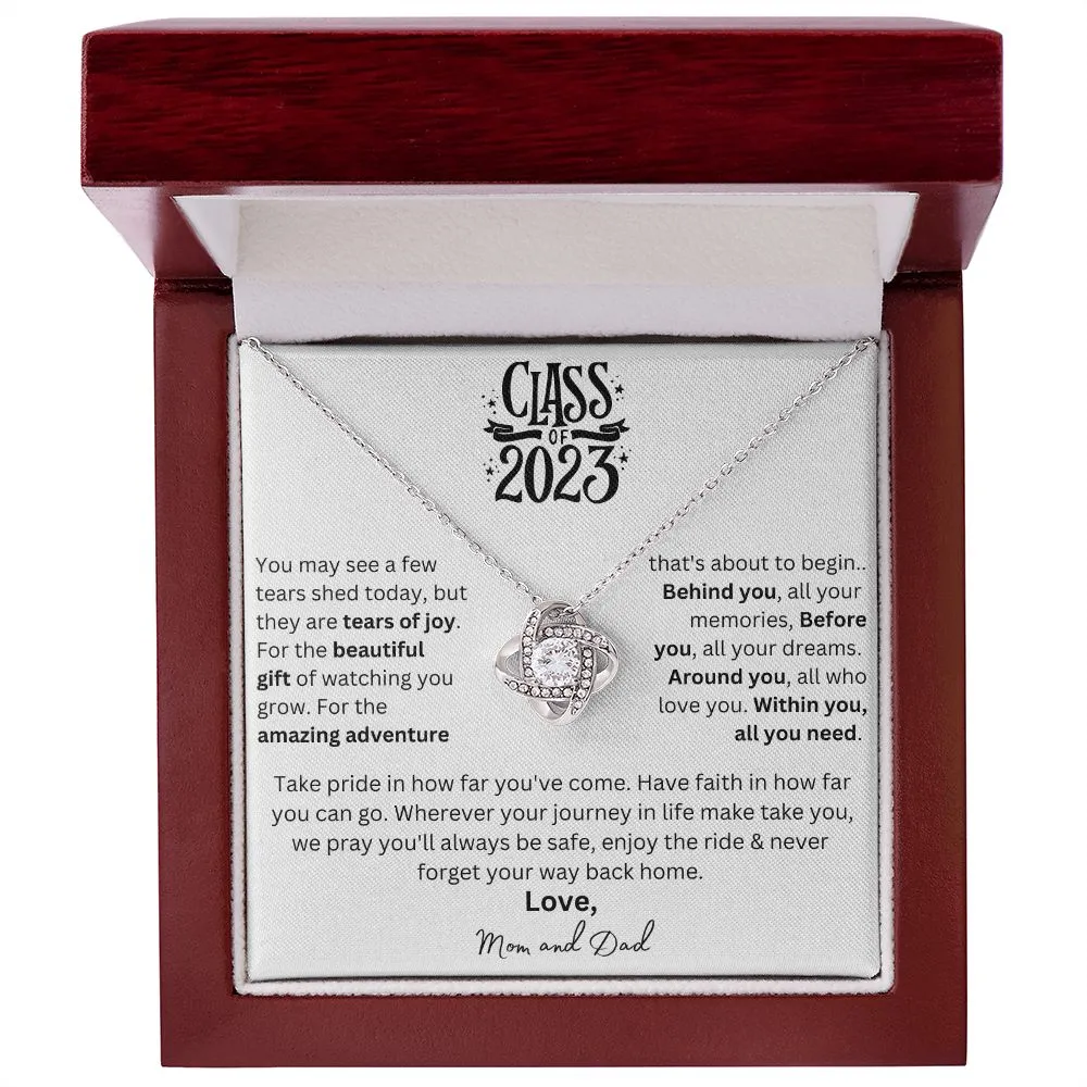 Gift for Graduation 2023 "The Beautiful Gift" Love, Mom and Dad