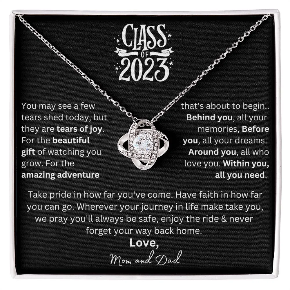 Gift for Graduation 2023 "The Beautiful Gift" Love, Mom and Dad