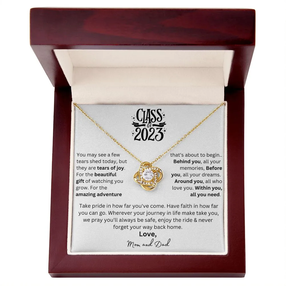 Gift for Graduation 2023 "The Beautiful Gift" Love, Mom and Dad