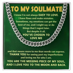 Gift For Men - Soulmate-Chosen To Love