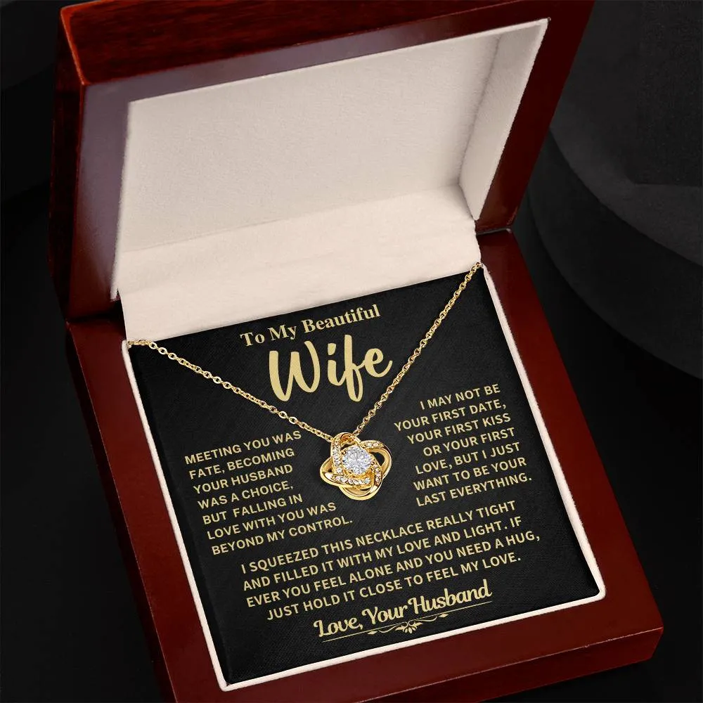 Gift For Wife, "Meeting You Was Fate"