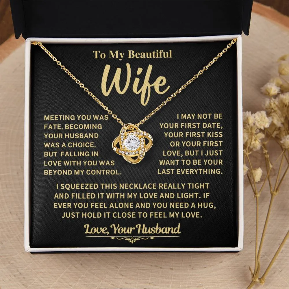 Gift For Wife, "Meeting You Was Fate"