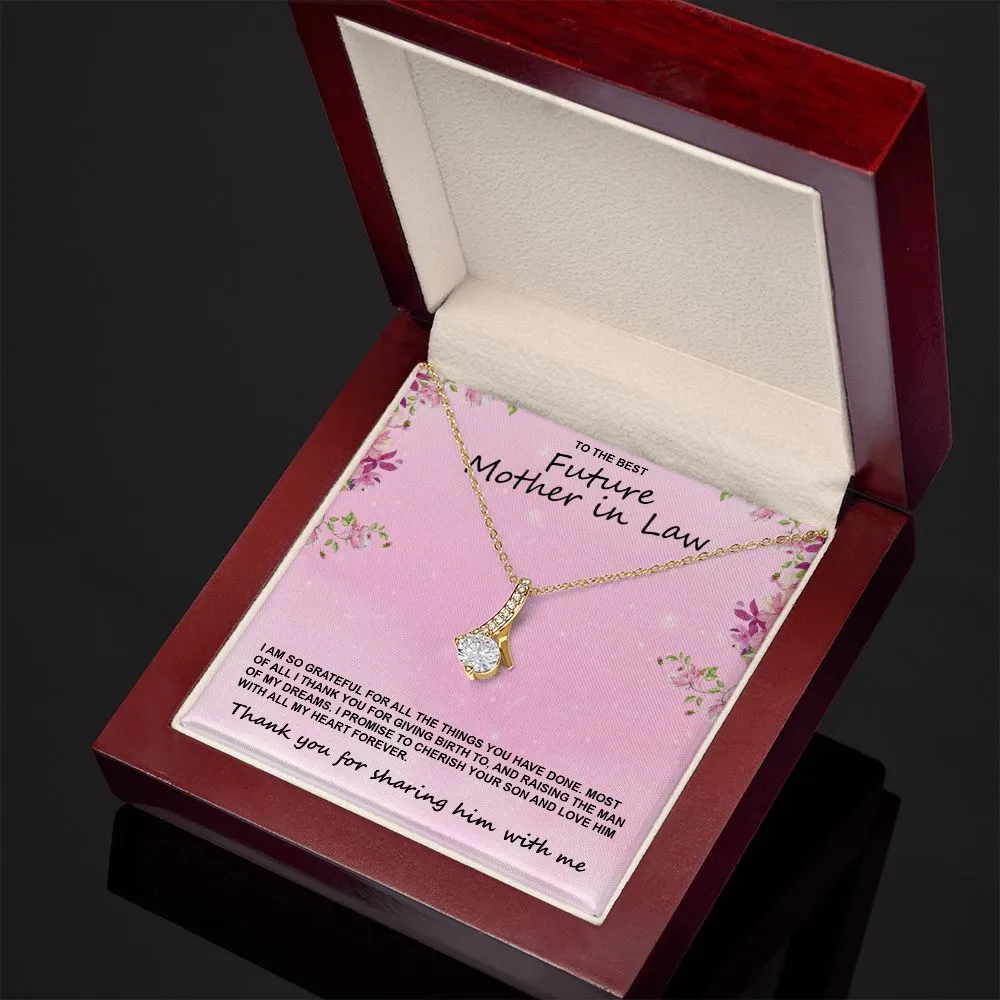 Gifts for Mother of the Groom Gift Necklace From Bride to Mother of the Groom