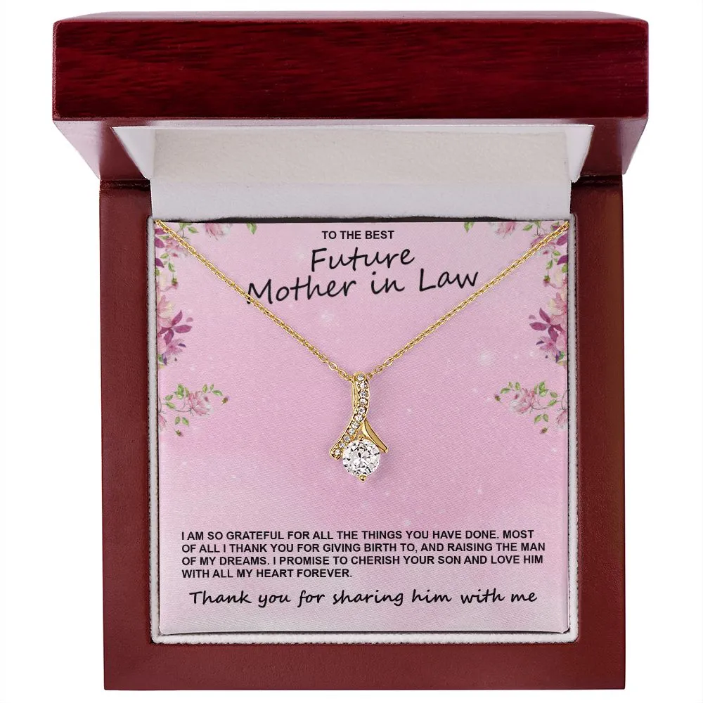 Gifts for Mother of the Groom Gift Necklace From Bride to Mother of the Groom
