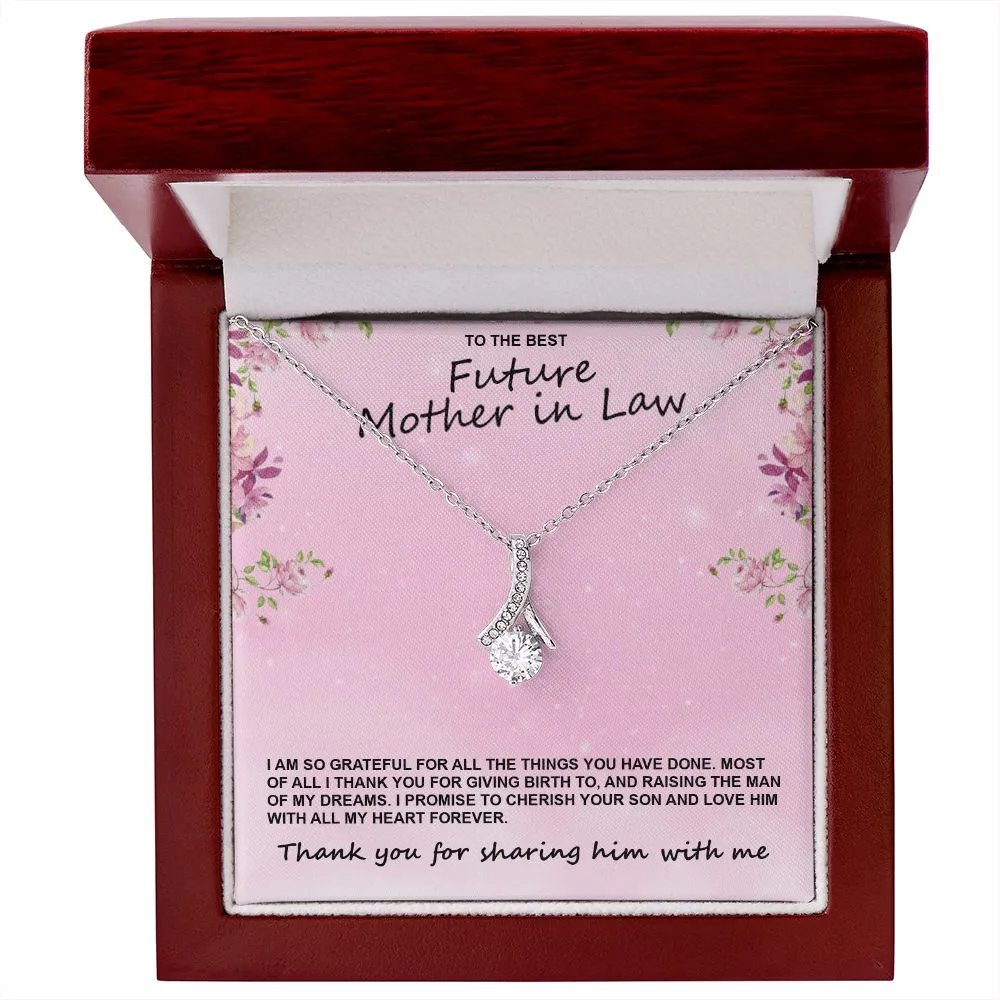 Gifts for Mother of the Groom Gift Necklace From Bride to Mother of the Groom