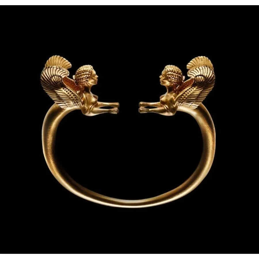 GIL ZOHAR Gold Guardian Sphinx Bracelet