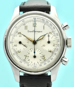 Girard Perregaux Stainless Steel Chronograph, circa 1965