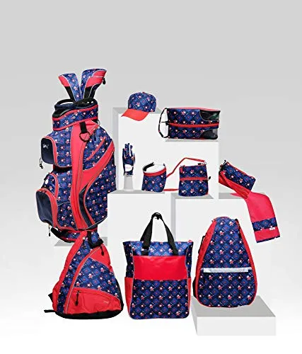 Glove It Pickleball Sling Bag Starz - 19 in x 13 in. Pickle Ball Bag w/Adjustable Strap, Clip-On Shoe Bag Included, Functional Pickleball Bag, One Size (PB280)