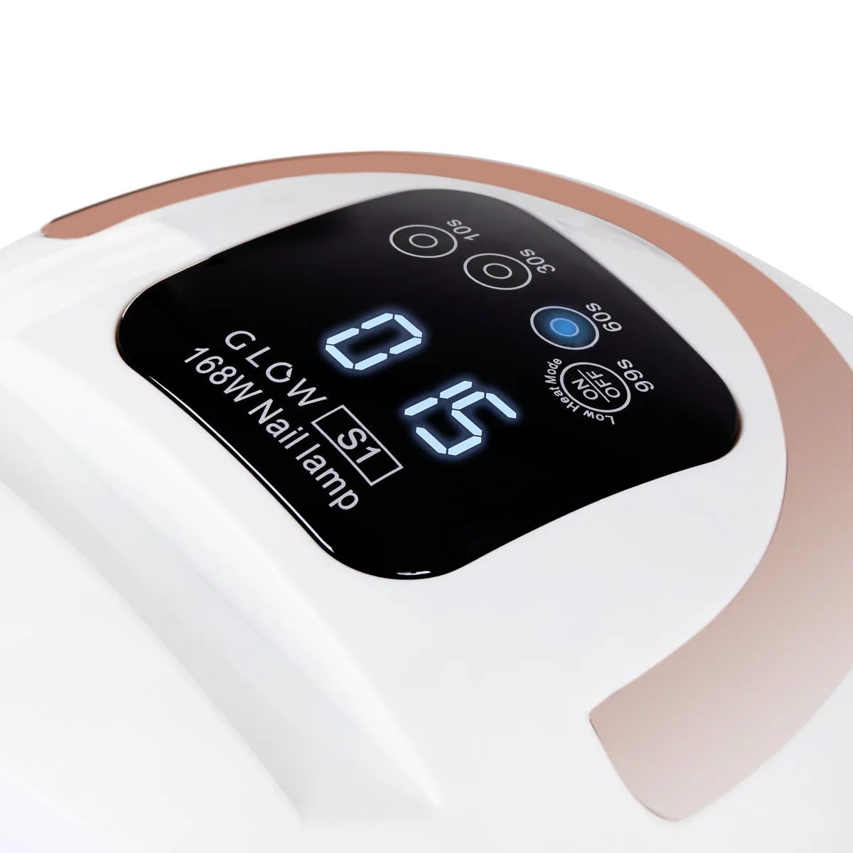 Glow UV Dual Nail Stylist Lamp S1 168W Gold