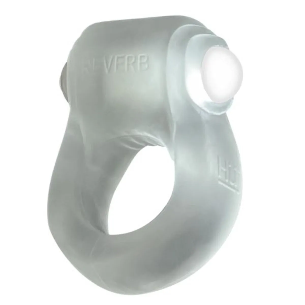 Glowdick LED Clear Ice Cockring - Illuminate Your Intimate Moments!