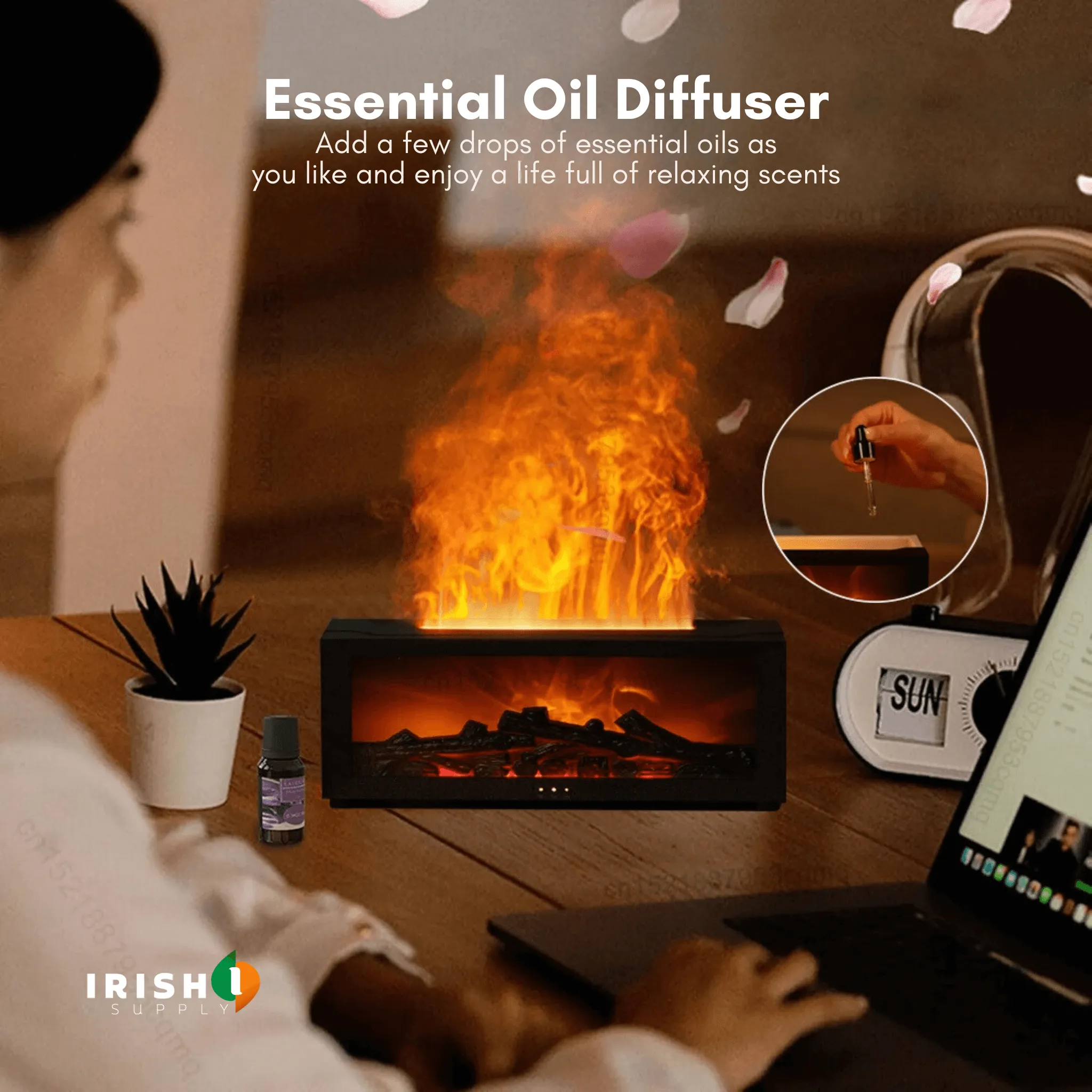 GLOWFIRE Ultimate ambient flame diffuser