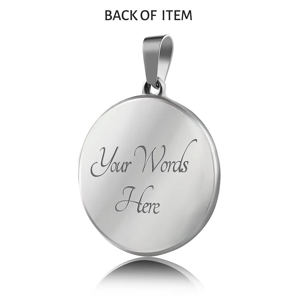 God Blessed The Broken Road - Luxury Necklace