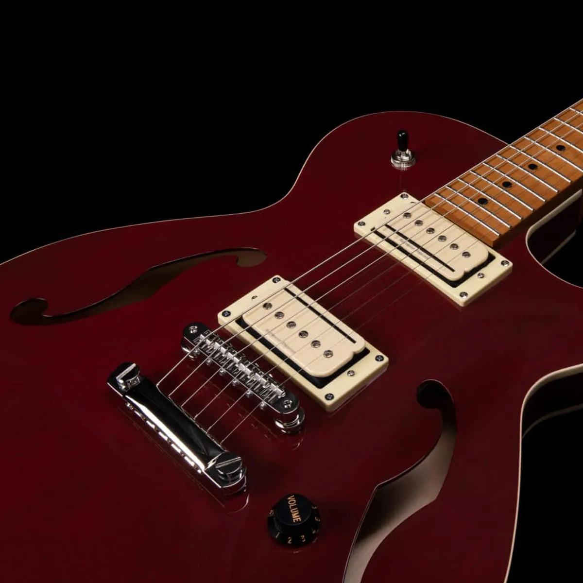 Godin Montreal Premiere Pro Semi-Acoustic Guitar ~ Aztek Red