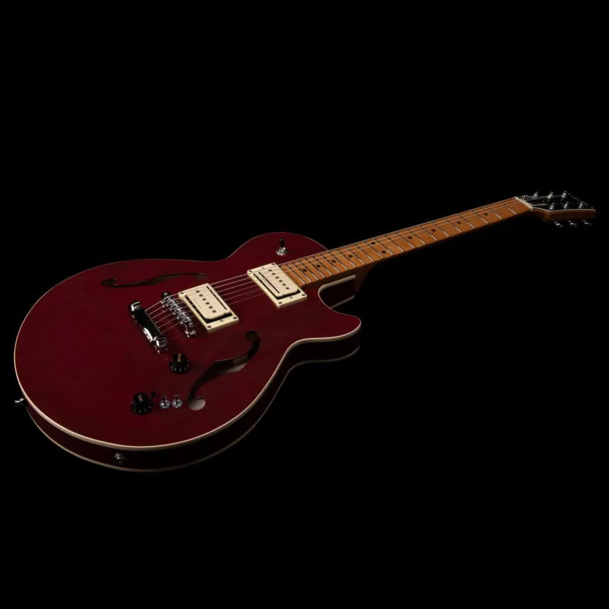 Godin Montreal Premiere Pro Semi-Acoustic Guitar ~ Aztek Red