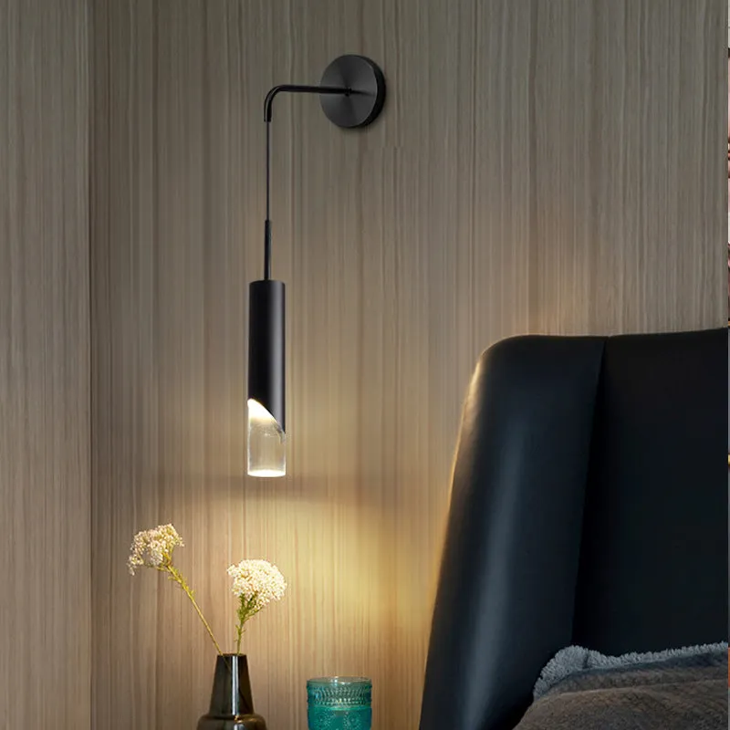 Gold Crystal Wall Lamp