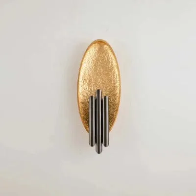 Gold Leaf Wall Lamp