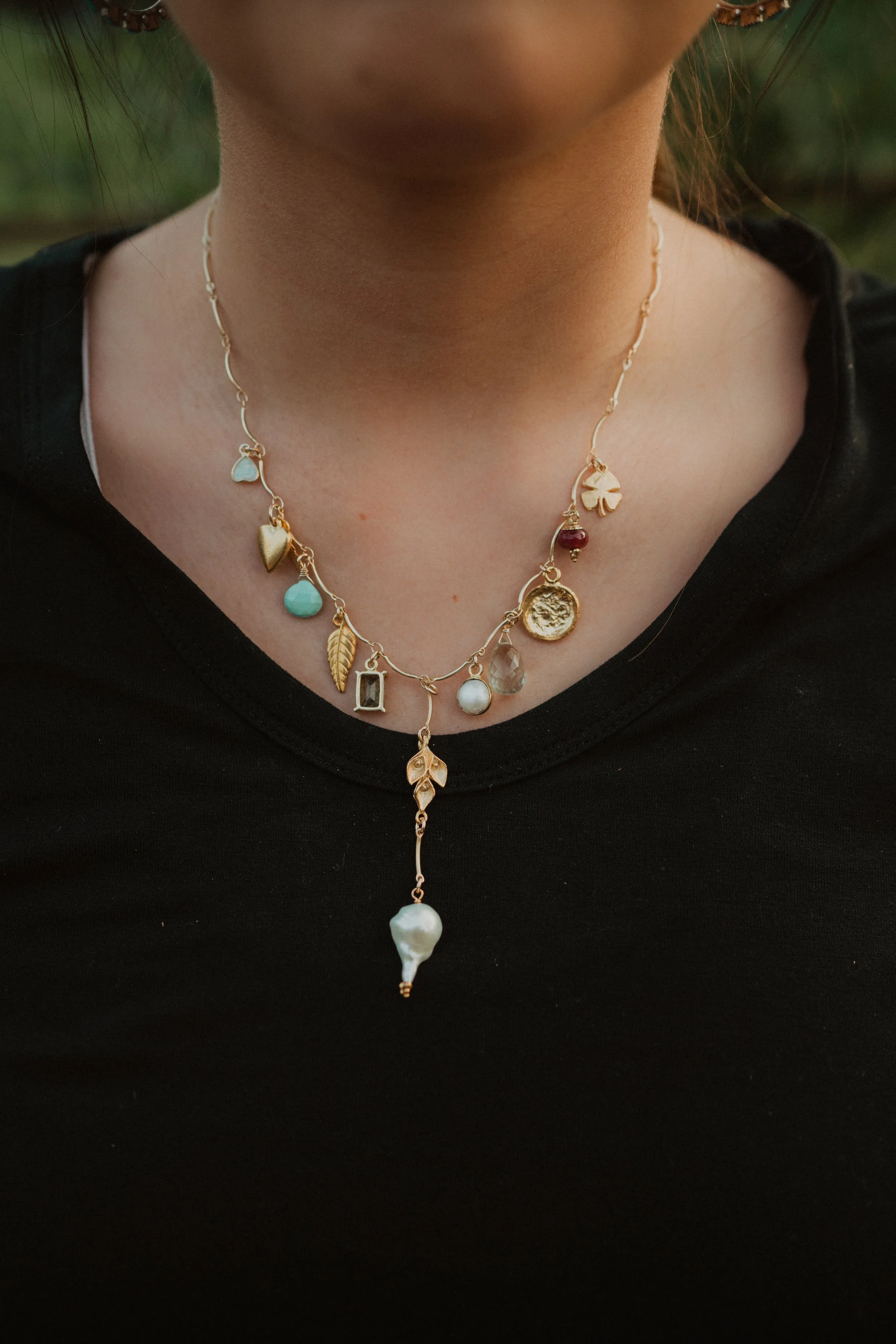 Gold Treasure Necklace - FINAL SALE
